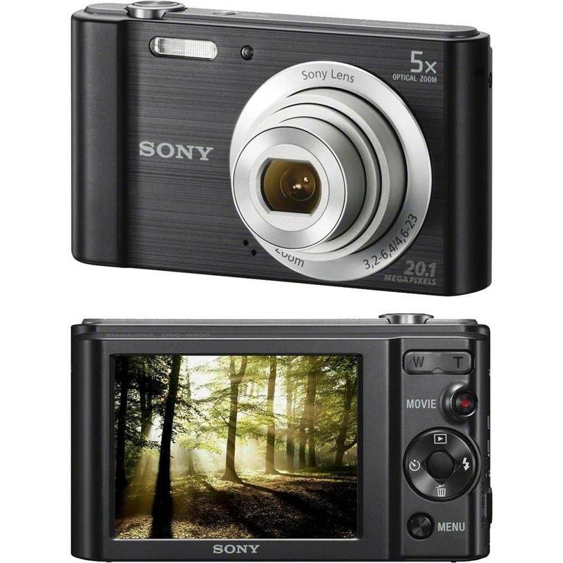 Câmera Digital Sony Cyber-Shot DSC-W800 20.1MP, Vídeos em HD, LCD